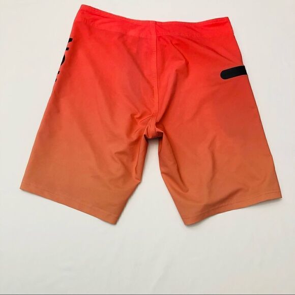 Flomotion Board Shorts Orange Men’s Swim Trunks Sz 30 - Picture 5 of 11